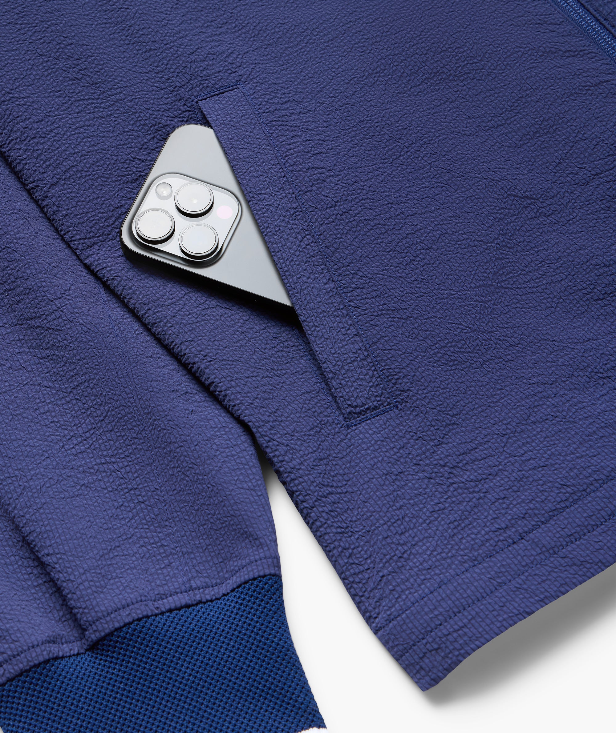 COURT CLASSIC MOCK NECK FULL ZIP - Image 4