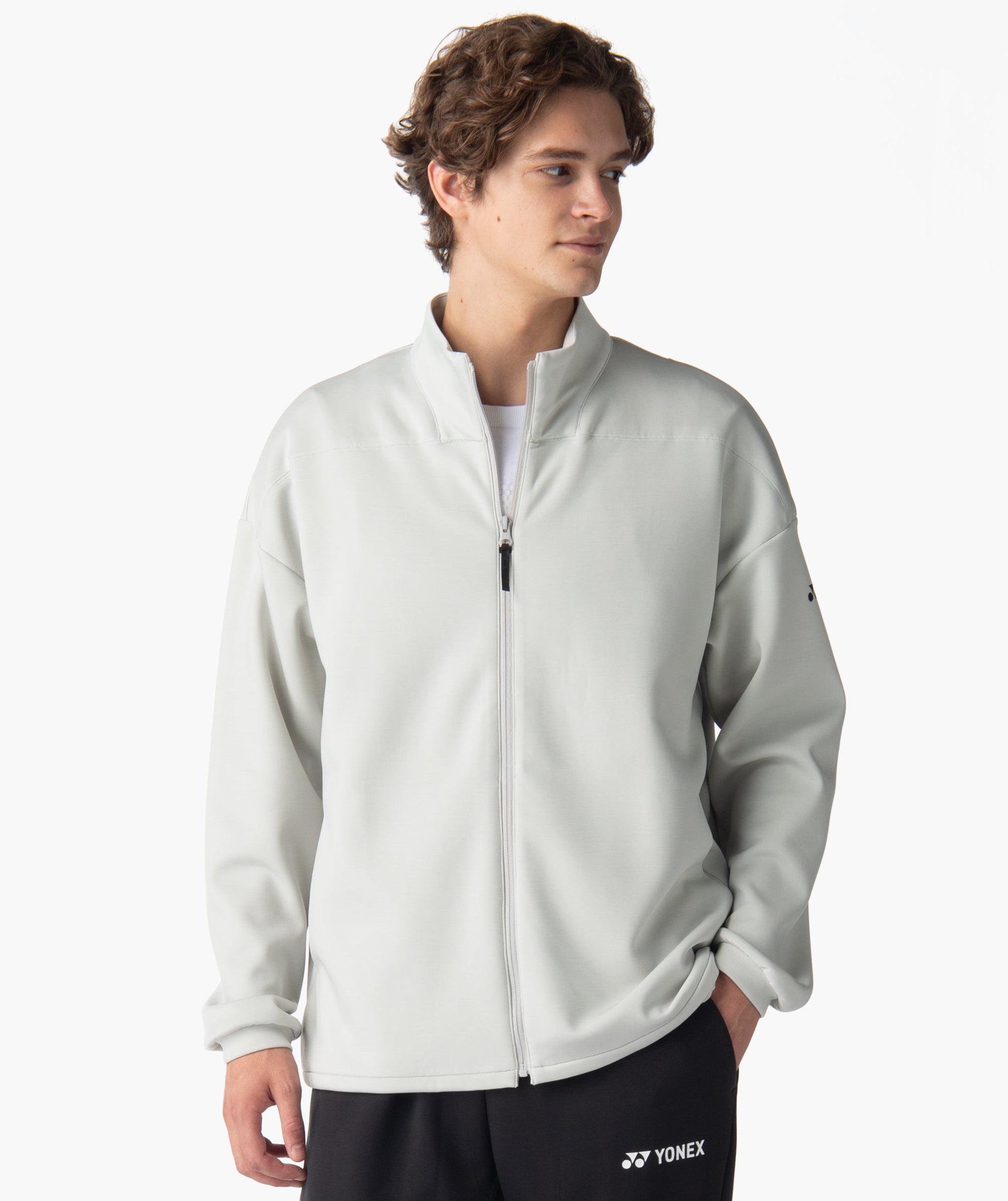 CENTER MOCK NECK FULL ZIP - Image 2