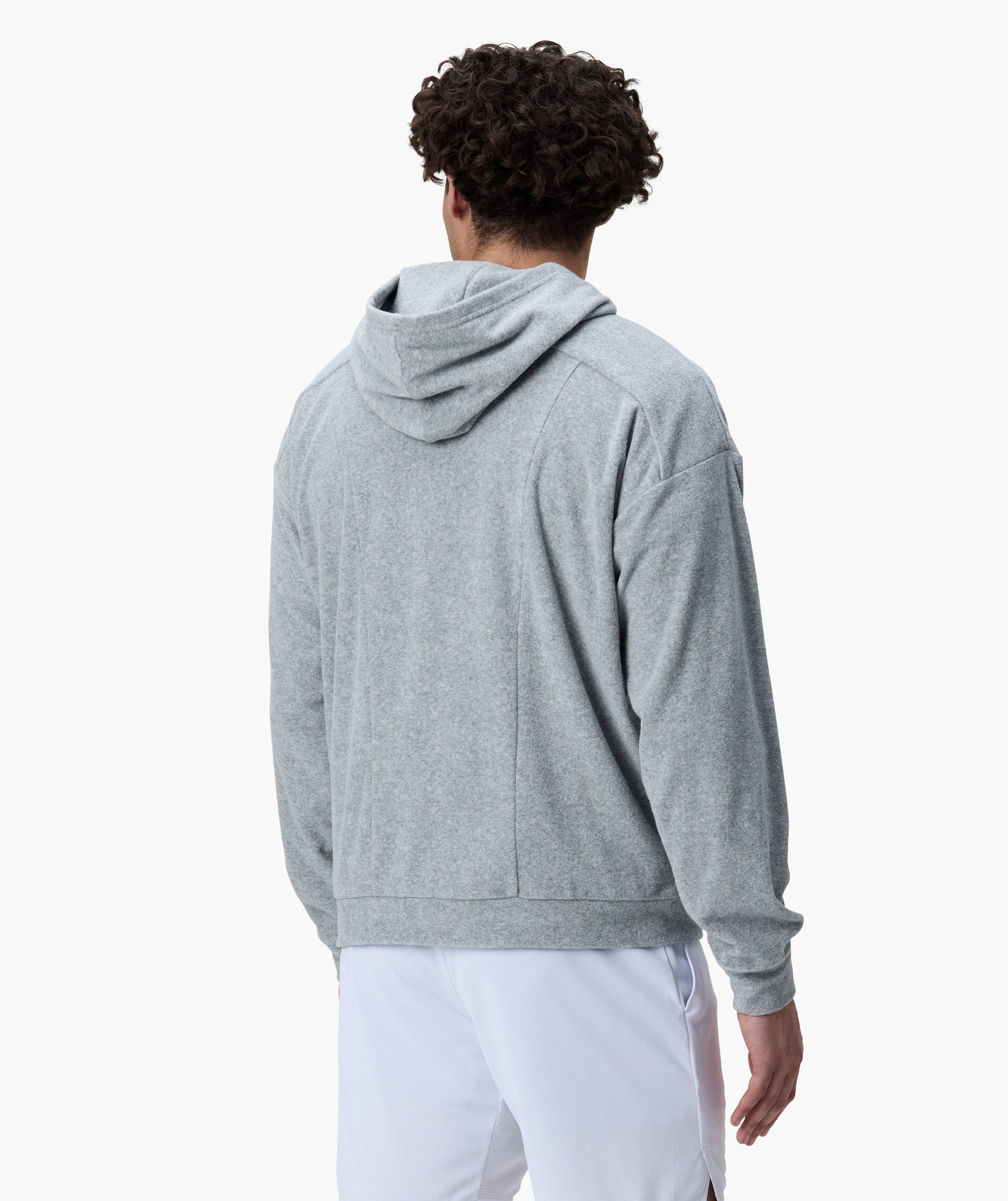 YONEX TERRY CLOTH WARM-UP HOODIE - Image 4